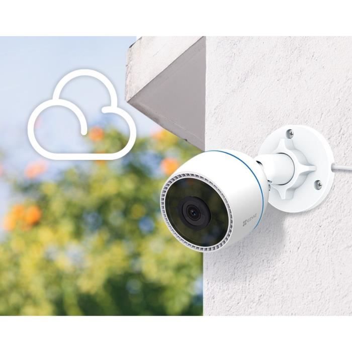 EZVIZ Caméra Surveillance Wifi Extérieure Avec 30m Vision Nocturne
