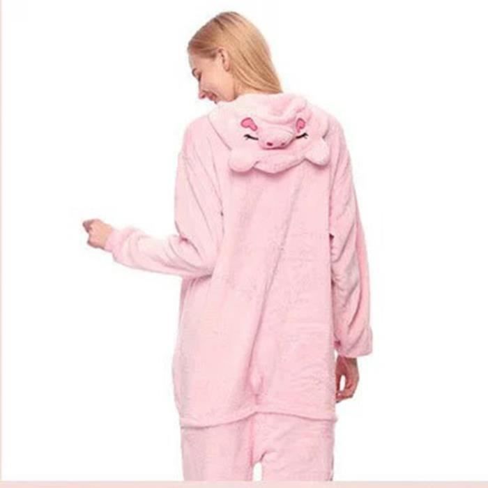 Grenouillère Adulte Pilou-Pilou - Pyjama Onesie Animal Polaire - Unisexe Chaud Pour Maison/Fête