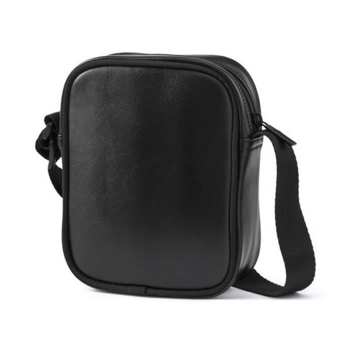 Sacoche Puma Vintage Noir et Or en PU Homme noir et or Cdiscount