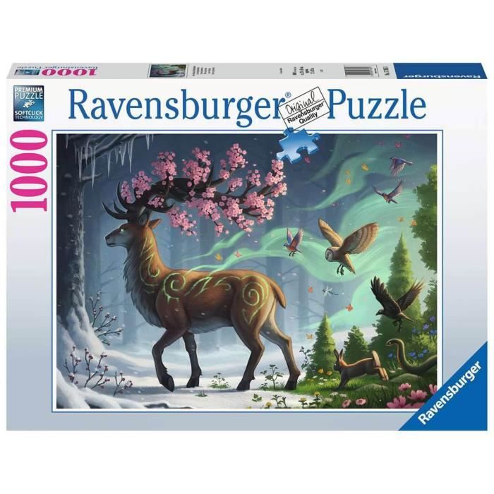 Puzzle 1000 pièces - L'esprit du renard - Ravensburger - Mixte - A partir de 14 ans - Jeux - Jouets