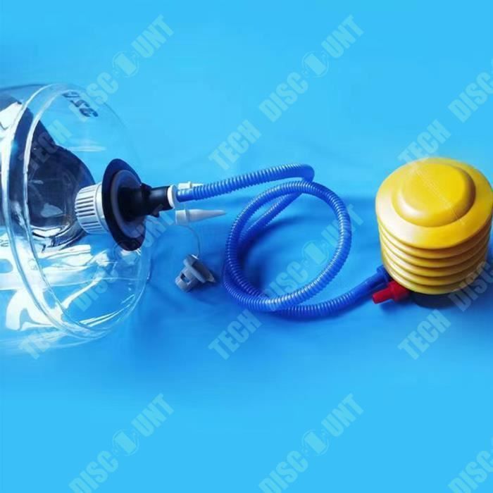 Almencla Sac d'Eau Ajustable pour Musculation Haltère pour Gym Musculation Corps Entier Noir
