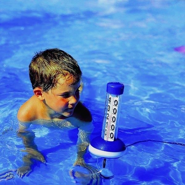Thermomètre Flottant Pour Piscine Et Spa - Design Animal Mignon - Écran Facile à Lire - Pour Aquarium, Baignoire - Environ 6x5x21cm