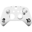 Subsonic - Kit de customisation - Housse de protection en silicone avec grips pour manette Xbox One - Edition football Blanc-2