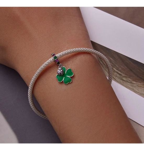 Ciondolo Cuore In Argento Sterling 925 - Charm Per Braccialetti Europei E Collane - Regalo Per Donna E Ragazza - Foto 2