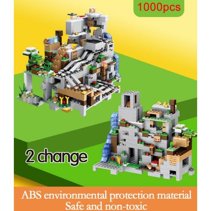 Jeux construire compatible lego minecraft LA MINE 1000 pieces