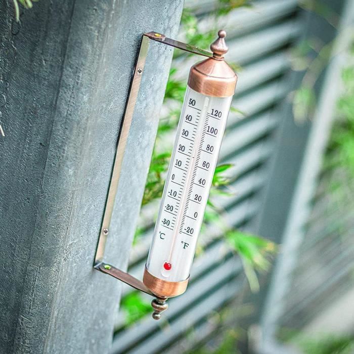 Thermomètre extérieur - Thermomètre numérique ZINAPS Thermomètre intérieur  extérieur