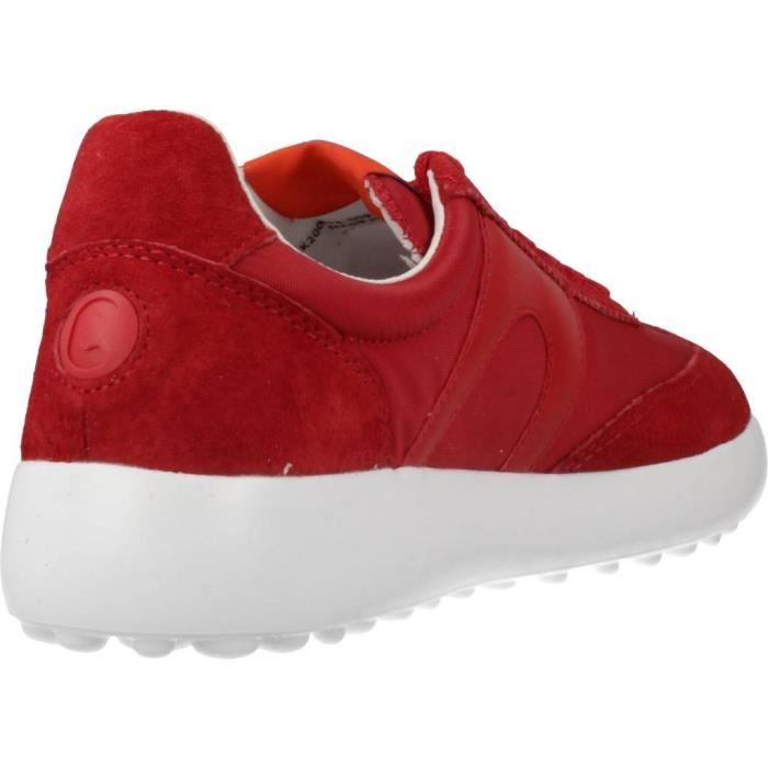 Basket Femme CAMPER 95097 Rouge Lacets Rouge Cdiscount Chaussures