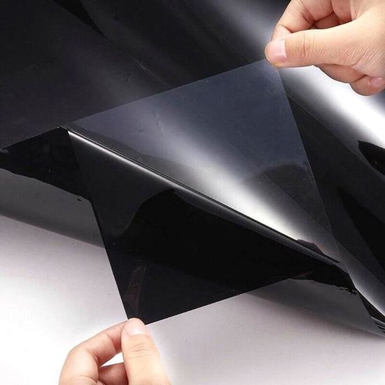 Film Teinté Voiture 50% VLT - 76cm X 500cm | Protection Solaire Et Confidentialité Vitres