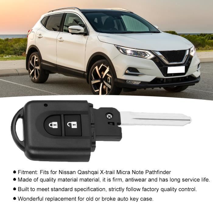 KEYYOU – clé télécommande à 2 boutons pour Ssangyong Actyon SUV Kyron Rexton, pliable, lame non coupée, accessoires de voiture  34
