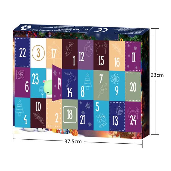 Calendrier De L'avent 2025 The Avengers,Calendriers De L'avent Avec 24 Cadeaux De Nöel,,Calendrier Avent Figurine,01 - Maison