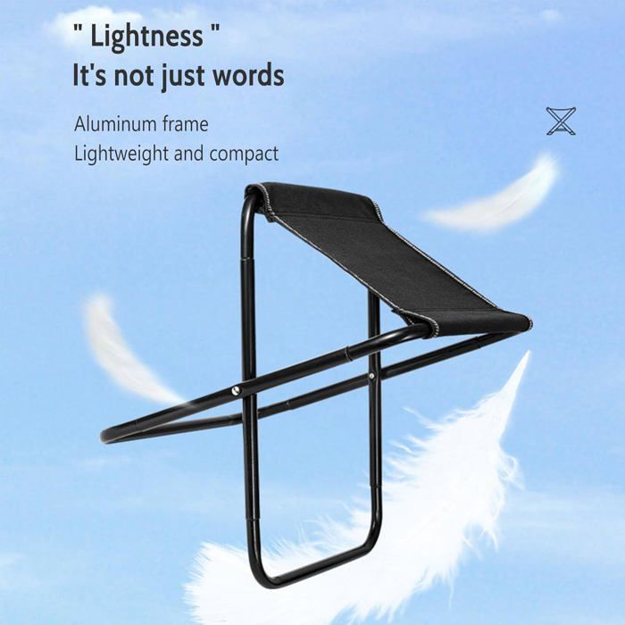 Tabouret De Pêche Pliant Portable - Supporte 150kg, Hauteur Réglable, Léger En Aluminium - Vert - 12