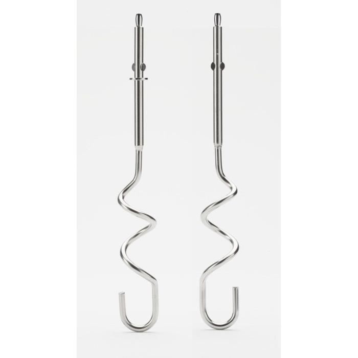 Lot De 2 Fouets à Profil Plat 180mm Original Kenwood Pour Batteur Chefette Lite 450W HPM30 - Parfaits Pour Montées En Neige Et Émulsions