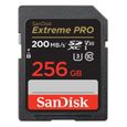 SanDisk SD Carte Mémoire 256Go Extreme Pro SDHC SDXC UHS-I Classe 10 200M-S U3 V30 4K Carte Vidéo nouvelle arrivée 2020-0