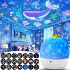 XICHAO Veilleuse LED Projecteur Ciel Etoile pour Enfants - 21 Films, 20 chansons, 3 Couleurs de Lumière - Idéal pour Cadeaux