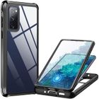 GOTOSEEU Coque pour Samsung Galaxy S20 FE 5G 4G 6.5 Pouce Full Body 360 Degré Anti-Rayures Bumper de Antichoc avec Protecteur d'écran Intégré