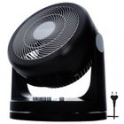 Iris Ohyama, Ventilateur de table silencieux, puissant & portable, 33m² - PCF-HM23 - Noir