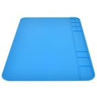 TMISHION Tapis de soudure résistant à la chaleur Tapis de travail en silicone Tapis de travail de réparation d'ordinateur Outil de