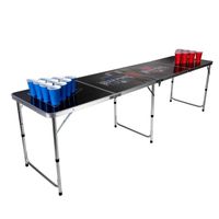 Table de Beer Pong Pliable - Lifetime Games - Grande table de jeu - Blanc
