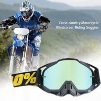 Moto lunettes d'extérieur d'équitation Pare-brise Lunettes de protection anti-poussière