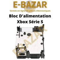 Bloc d'alimentation Xbox Série S - EBAZAR - Remplacement interne - Gris - Garantie 2 ans