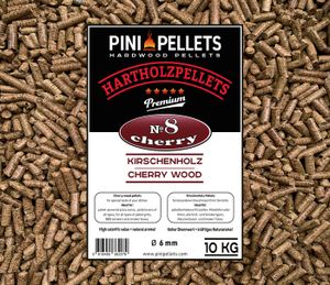 GRANULES ET PELLETS (COMBUSTIBLE) Granulés de bois dur cerisier 10 kg PINI pellets p