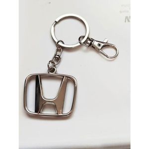 Porte-clés Logo moderne QR Code promotionnel noir