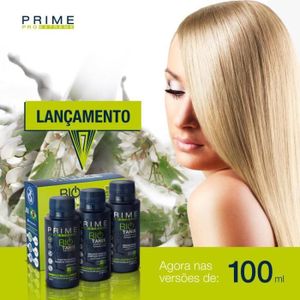 DÉFRISAGE - LISSAGE Lissage brésilien au tanin sans formol Bio Tanix Prime Pro Extreme 3x100ml+Pinceau