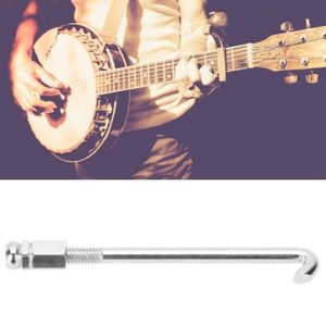 BANJO Crochets de banjo 24Pcs Pièces chromées en métal argenté Accessoires pour instruments de musique