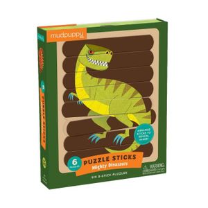 PUZZLE Puzzle Sticks - Mudpuppy - Les Dinosaures - 24 piè