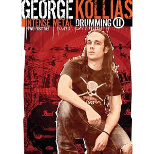 PARTITION Intense Metal Drumming II - Two-Disc Set, de George Kollias - DVD Batterie et Percussion édité par Hal Leonard