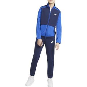 SURVÊTEMENT Ensemble de survêtement Nike Junior - Bleu - Coupe standard - Fermeture zippée - 100% polyester
