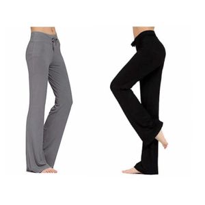 PANTALON DE SPORT Pantalon de Yoga Femme Noir+gris - Doux et Confort