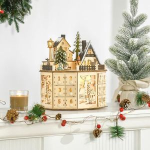 Calendrier de l'Avent - ULISEM - Maison Bois 2025 - 24 Tiroirs
