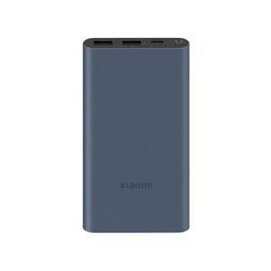 BATTERIE EXTERNE Xiaomi 22.5W Power Bank en bleu avec 10000mAh de charge rapide USB-A à 22.5W et USB-C à 22.5W, connexions : 2xUSB-A et 1xUSB-C,