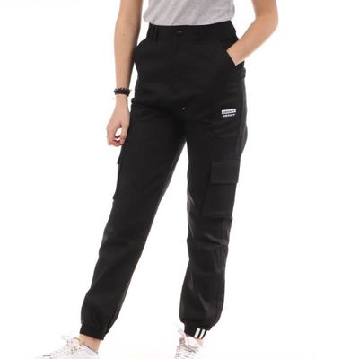 Pantalon Cargo Noir Femme Adidas GD3071 Black Cdiscount Pr t