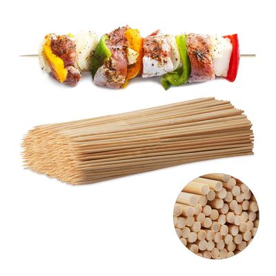 Relaxdays Pics Brochettes Bambou Set De 500 Accessoires Barbecue Grill Guimauve 90 Cm De Long Nature 91258728