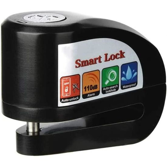 Blocca Disco Shad Nero Con Allarme E Perno Da 10mm Per Moto E - Foto 11