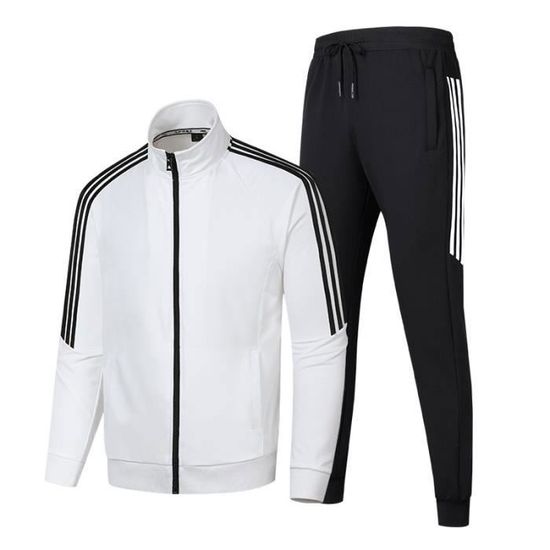 MoFiz Survêtement Homme 2 Pièces - Ensemble Sweat Zippé Et Pantalon Jogging Sport Hiver Chaud