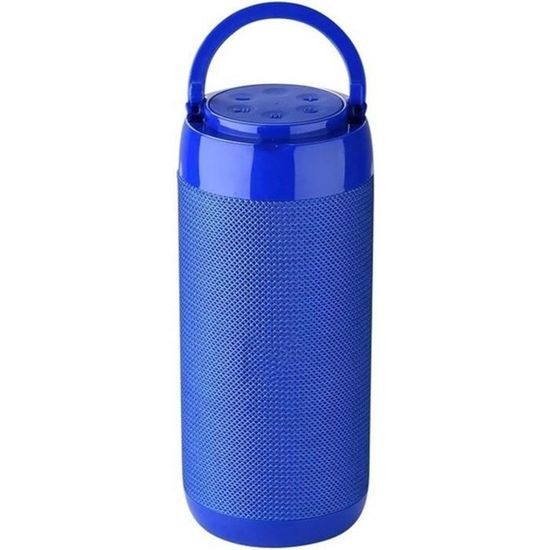 Mini Enceinte Bluetooth Portable Avec Lumière Colorée Et Radio FM - 5W, Batterie 1500mAh, Mains Libres - 7