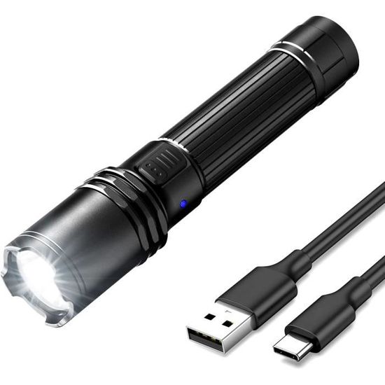 Lampe LED multifonction - USB et Solaire - Power Bank 5200 mAh