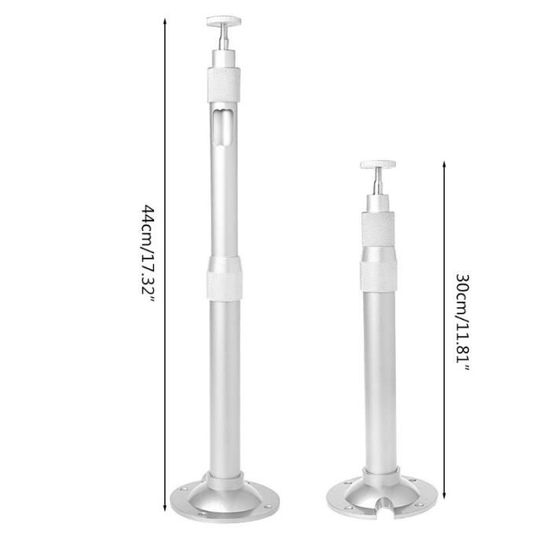 Support D'antenne Mid-West C-547 - Réglable 360° - Aluminium - Fixation PL-259