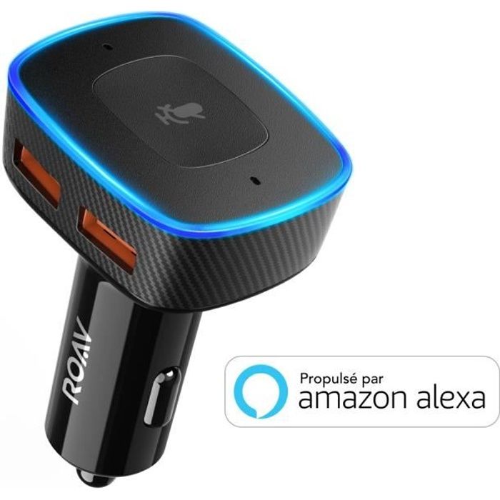 ADAPTATEUR VOITURE ASSISTANT VOCAL ROAV VIVA CONNECTÉ ALEXA