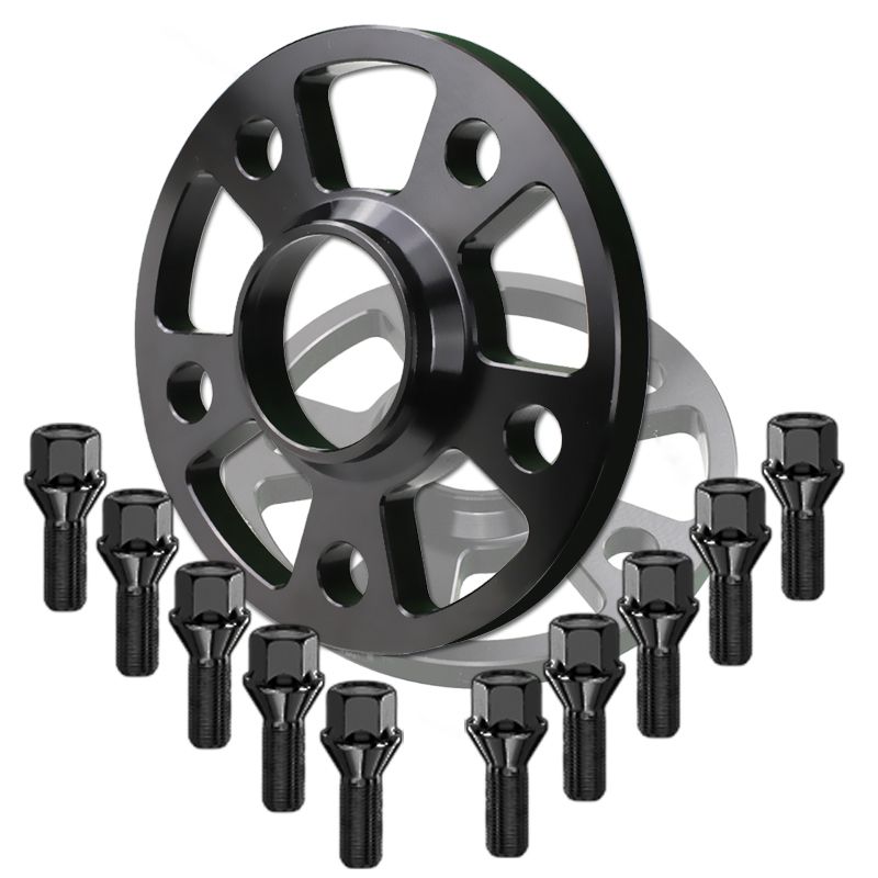 Elargisseur de voie BMW, Serie 3, E46, 12mm par cale, 0, AVEC BOULONNERIE, 5x120, D 72,5 Vis: CON: 12x150 40mm Clé: 17 BCAHCL-VN