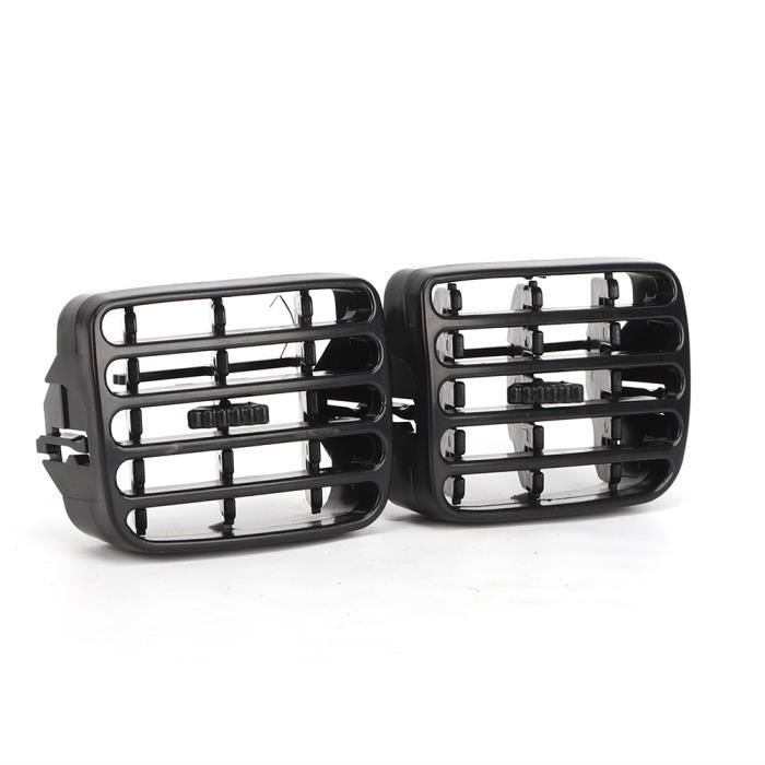 1 Paire Cadre de Ventilation Climatisation Grille de Tableau de Bord Voiture pour RENAULT CLIO MK2 1998-2006