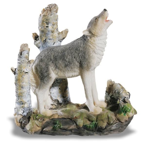 FIGURINE LOUP - Statuette - Collection Montagne
