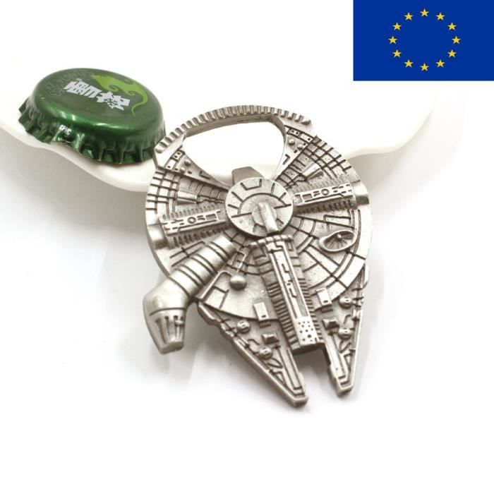 Décapsuleur Star Wars Vaisseau Millennium Falcon Ouvre-Bouteille Métal