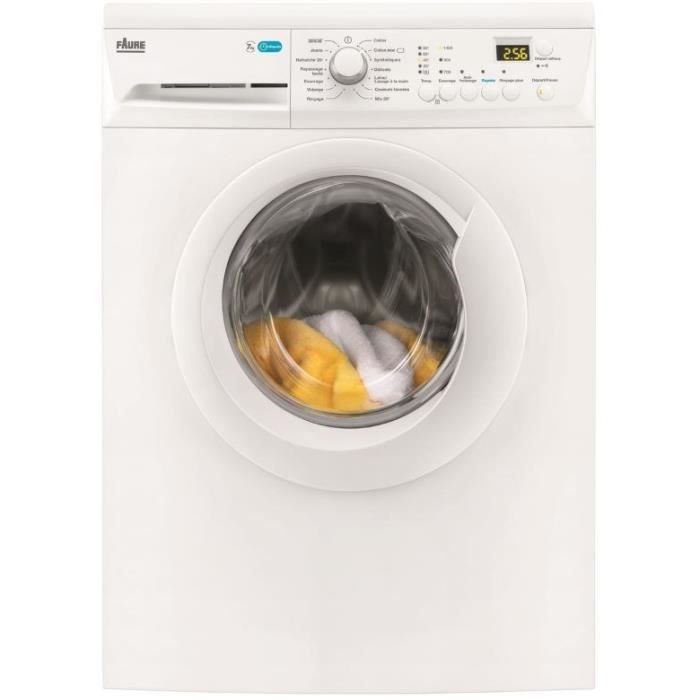 Mode D'emploi Machine A Laver Faure 5.5 Kg