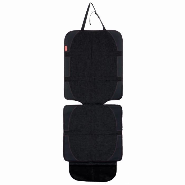 LCP Kids Protecteur de Siège Auto Resistent et imperméable Housse de Siège Voiture 125x45 cm, Noir Melange