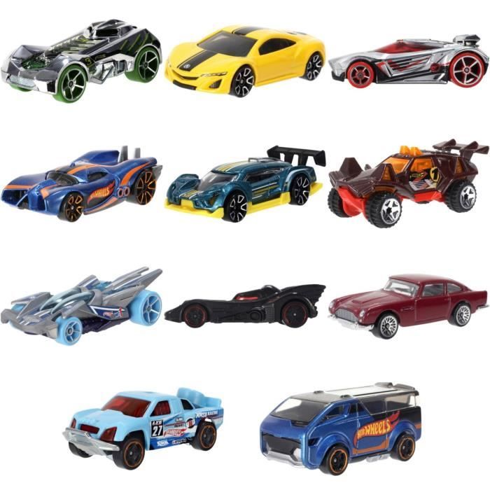 HOT WHEELS Véhicule miniature - Série Vitesse - Echelle 1:64e - Modèle aléatoire