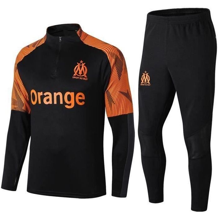 Survêtements Foot Homme OM Marseille - Maillot Foot Homme Survêtements Foot Orange - S